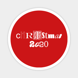 Christmas 2020 (white) Magnet